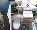 Badeværelse interiør i moderne stil: 12 fejl, der oftest er tilladt i designet 10615_4