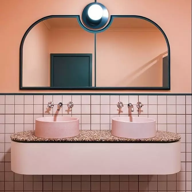 Notranjost kopalnice v sodobnem slogu: 12 napak, ki so najpogosteje dovoljene v zasnovi 10615_57