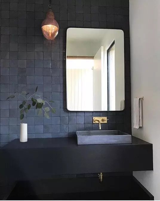 Interior de baño en estilo moderno: 12 erros que se permiten frecuentemente no deseño 10615_91
