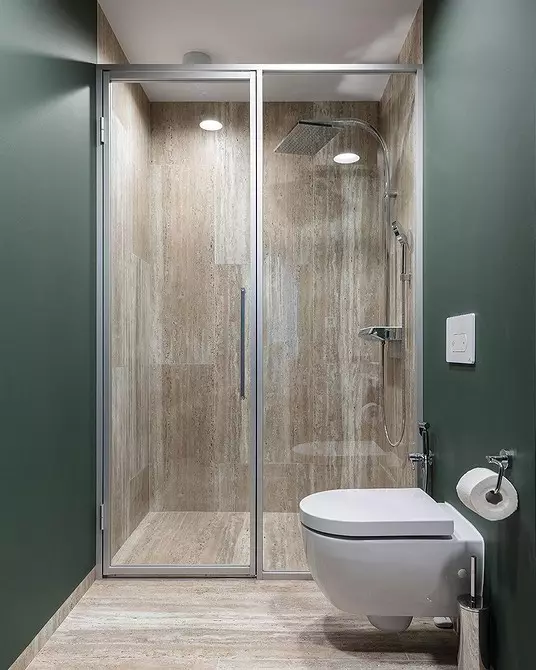Угаалгын өрөөнд хавтанцар, будаг: хамгийн түгээмэл материалын хослолын талаар мэдэх хэрэгтэй 1063_13