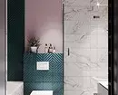 Угаалгын өрөөнд хавтанцар, будаг: хамгийн түгээмэл материалын хослолын талаар мэдэх хэрэгтэй 1063_38