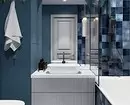 Flise og maling på badeværelset: Alt du behøver at vide om kombinationen af ​​de mest populære materialer 1063_46