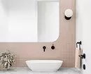 Flise og maling på badeværelset: Alt du behøver at vide om kombinationen af ​​de mest populære materialer 1063_48