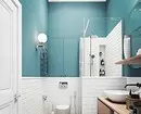 Flise og maling på badeværelset: Alt du behøver at vide om kombinationen af ​​de mest populære materialer 1063_66