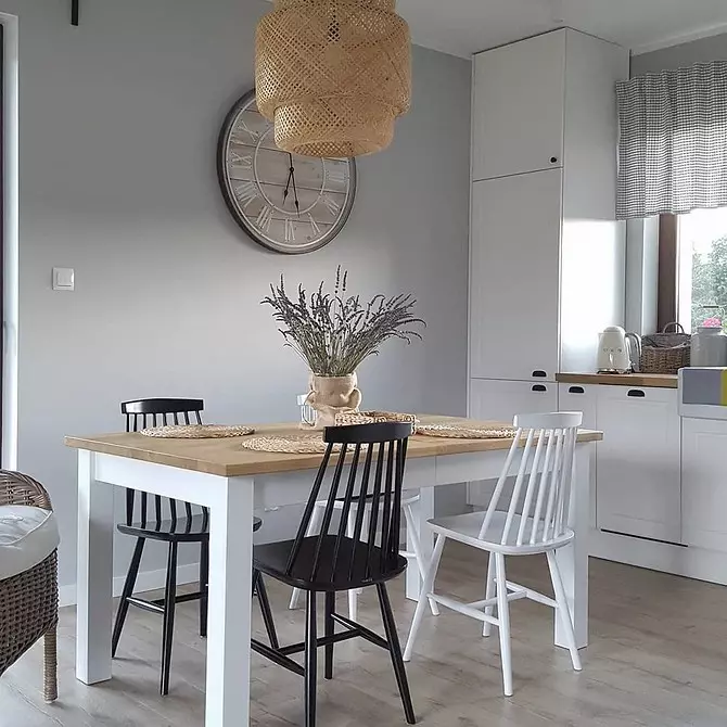 Hvit kjøkken i moderne stil: 11 designeksempler som du vil fortrylle 10649_110