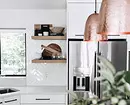 Սպիտակ խոհանոցը ժամանակակից ոճով. 11 դիզայնի օրինակներ, որոնք դուք կխմեք 10649_13