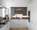 Witte keuken in moderne stijl: 11 ontwerpvoorbeelden die u betovert 10649_16