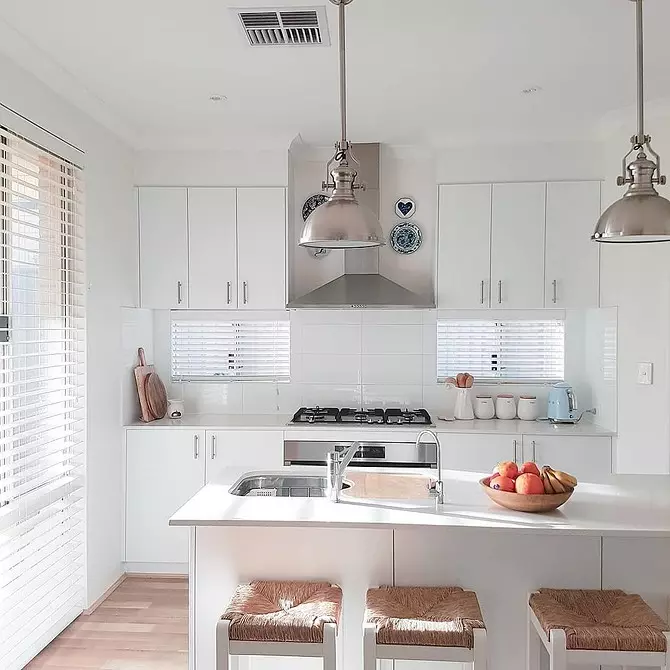 White kitchen in modern style: 11 design examples that you will enchant 10649_25