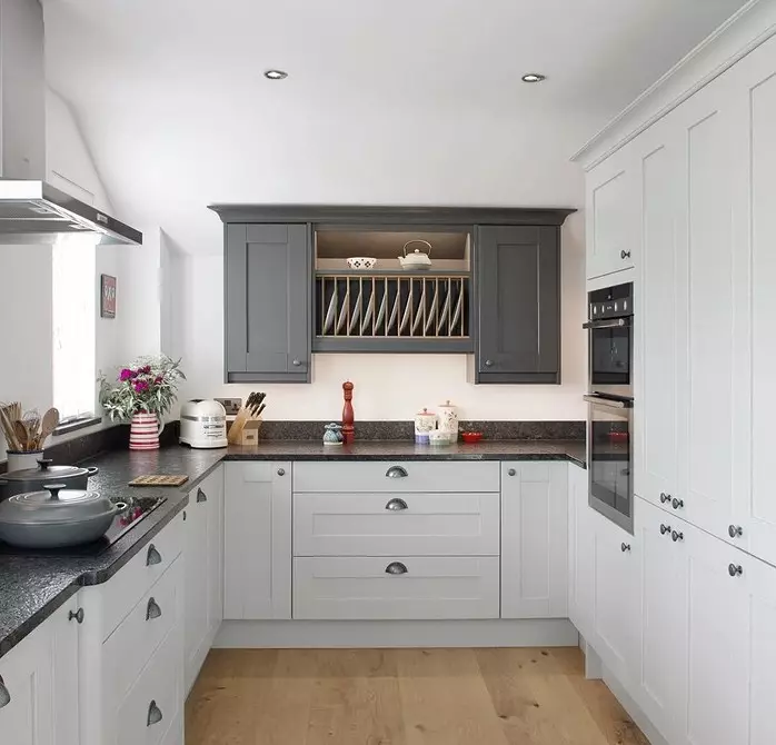 Սպիտակ խոհանոցը ժամանակակից ոճով. 11 դիզայնի օրինակներ, որոնք դուք կխմեք 10649_31