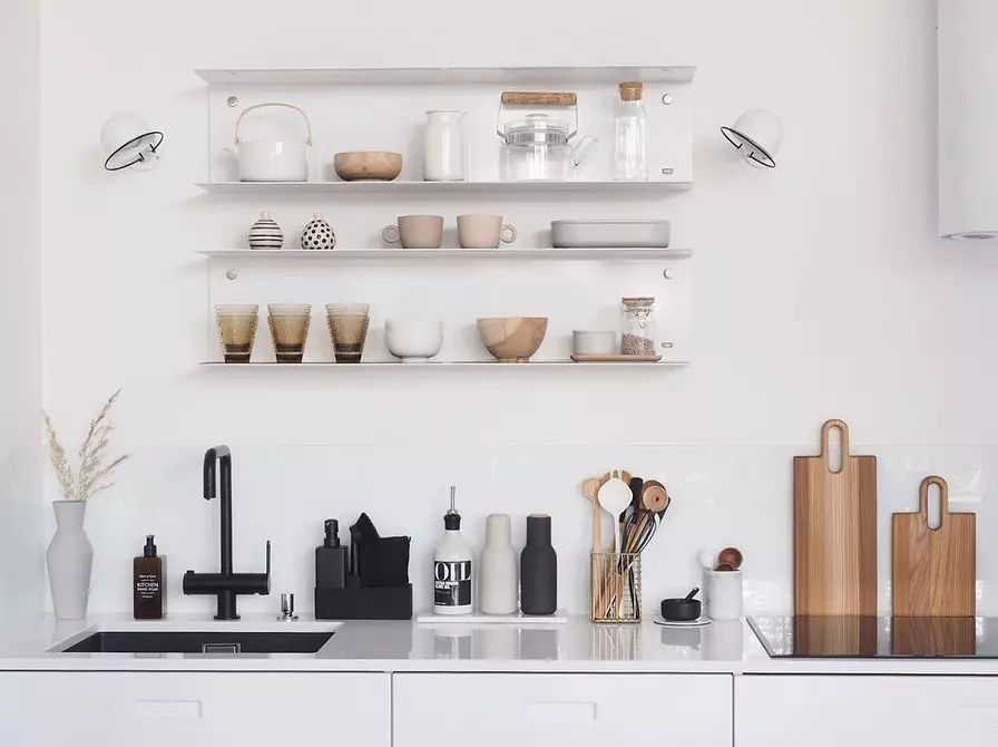 מטבח לבן בסגנון מודרני: 11 דוגמאות עיצוב שאתה תקסך 10649_51