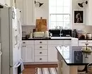 Valge köök kaasaegses stiilis: 11 Disain näited, mida te lummate 10649_66