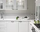 Bijela kuhinja u modernom stilu: 11 Primjeri dizajna koje ćete očarati 10649_75