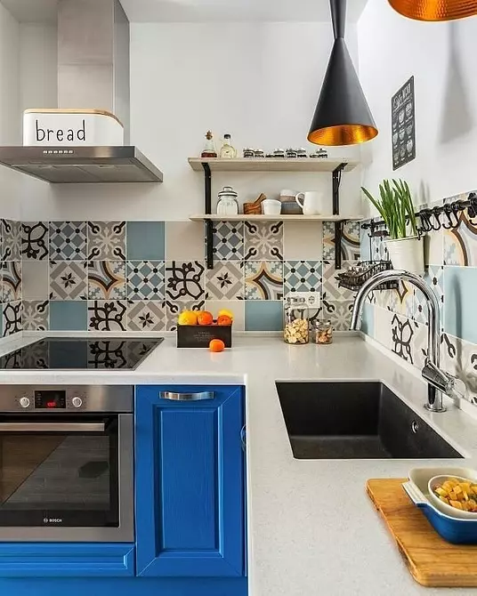 Cucina combinata con soggiorno: 10 idee di design elegante e modi per ripeterli 10662_79