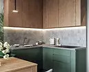 آشپزخانه همراه با اتاق نشیمن: 10 ایده طراحی شیک طراحی و راه های تکرار آنها 10662_85
