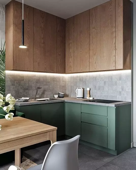 厨房结合起居室：10个时尚的设计理念和方法来重复它们 10662_90