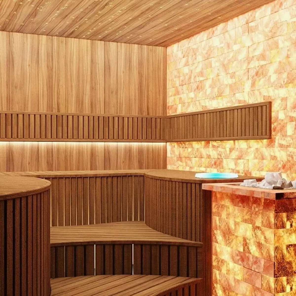 Tarium trong bồn tắm bằng gỗ: 10 ý tưởng phong cách và hiện đại cho nội thất 10665_9