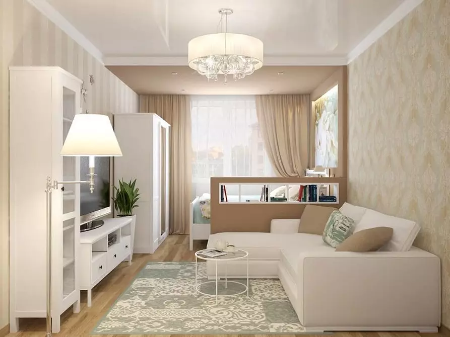 Projektowanie apartamentu jednopokojowego 40 m2: 6 Sowiety do organizacji przestrzeni 10673_13