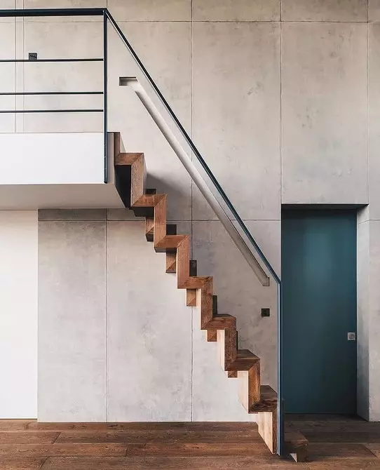 30 incredibly stylish stairs in the interior of the house 10697_41