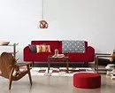 אדום בעיצוב הדירה: 11 סובייטים על שילוב ו -40 דוגמאות לשימוש 10705_3