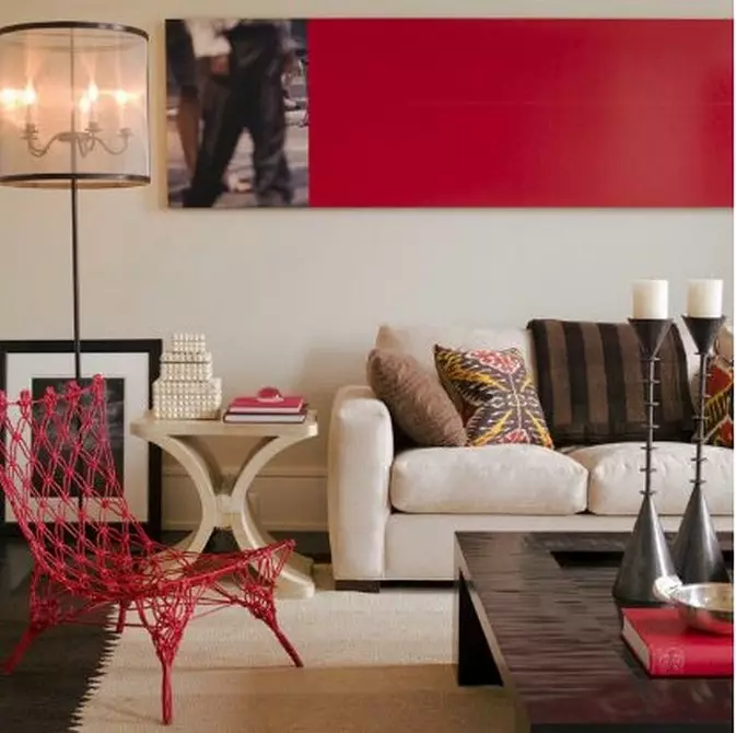 Червоний колір в дизайні квартири: 11 порад по поєднанню і 40 прикладів використання 10705_8
