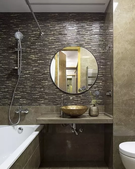 Cara menyembunyikan tabung di kamar mandi: 3 cara terbaik 10718_13