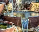 Ako vytvoriť záhradnú fontánu na poskytovanie vlastných rúk: Jednoduchá inštrukcia a 15 príkladov s fotografiami 10721_14