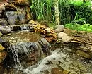 Ako vytvoriť záhradnú fontánu na poskytovanie vlastných rúk: Jednoduchá inštrukcia a 15 príkladov s fotografiami 10721_8