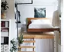 Comment combiner salon et chambre à coucher: 11 idées utiles et 50 exemples de conception 10727_34