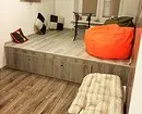 Hvordan kombinere stue og soverom: 11 Nyttige ideer og 50 designeksempler 10727_43
