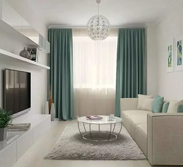 Cómo combinar la sala de estar y el dormitorio: 11 ideas útiles y 50 ejemplos de diseño 10727_8
