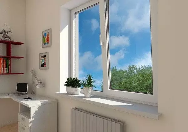 Muovi-ikkunoiden säätäminen kesällä: miten se on oikea 10754_5
