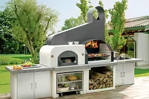 Multifunctionele barbecuekachels voor huisjes: soorten, kenmerken van keuze en constructie 10756_1