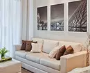 Interior d'una petita sala d'estar: consells d'ordenació i 65 exemples amb fotos 10763_104