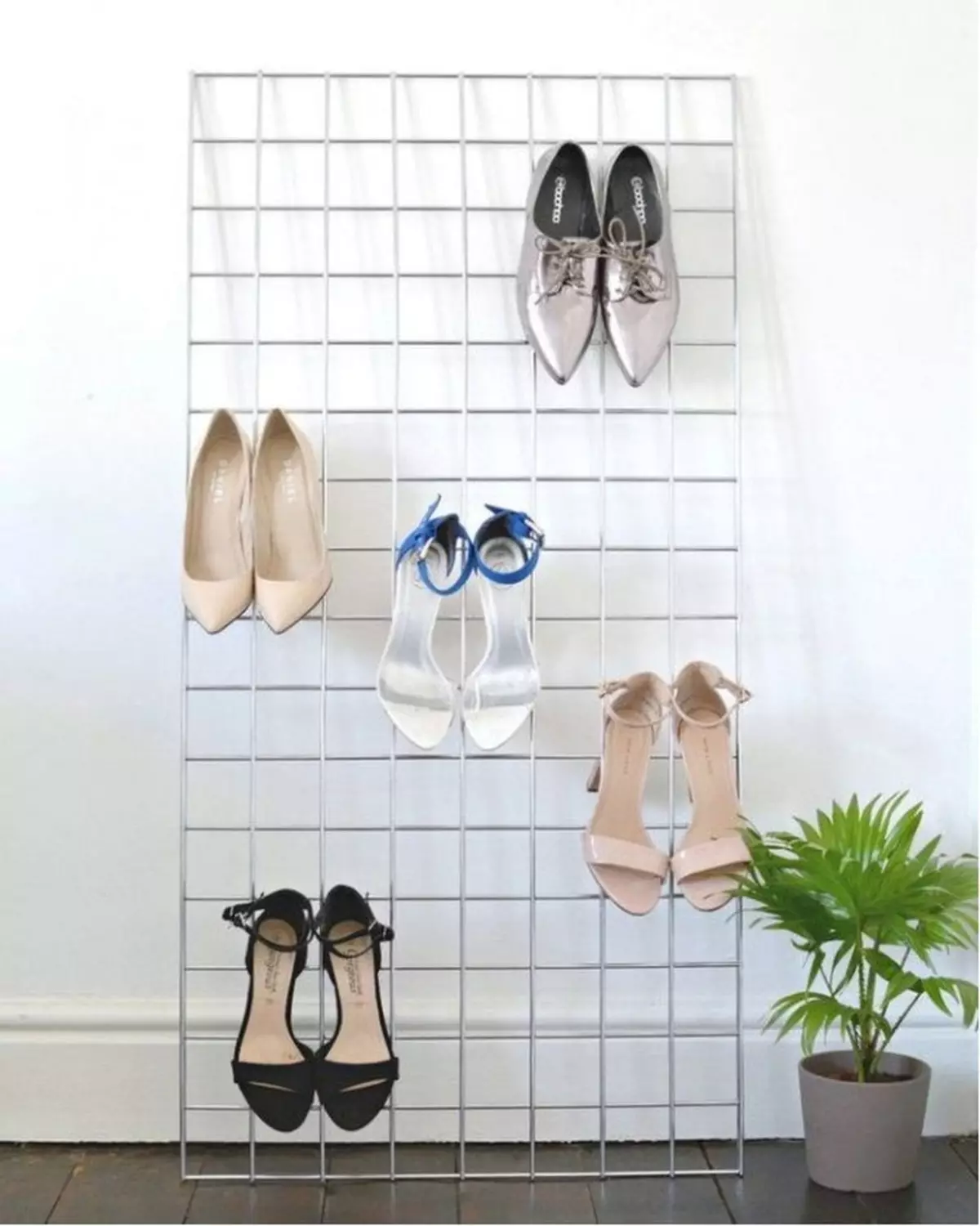 Стильне рішення для зберігання жіночого взуття: фото