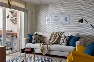 5 Eksempler på smart og funksjonell design av en-roms leilighet 10852_1