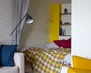 5 eksempler på smart og funktionelt design af en-værelses lejlighed 10852_5