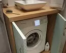 Waar een wasmachine in kleine grootte plaatsen: 7 slimme opties 10858_2