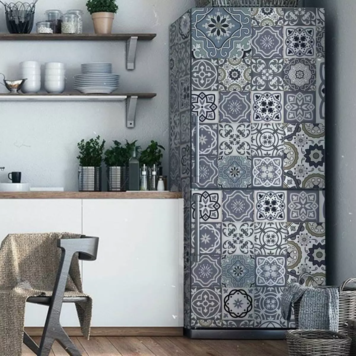 Idea Design štýlová chladnička v interiéri