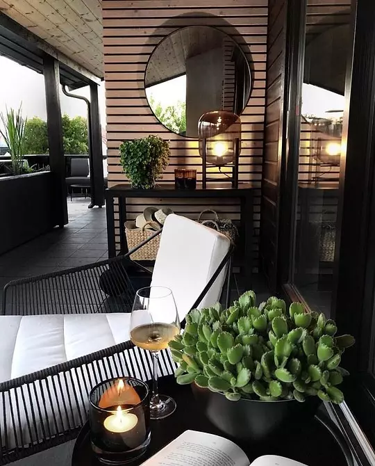 We design the interior of the veranda and terraces in a private house 10873_68