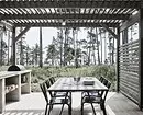 We design the interior of the veranda and terraces in a private house 10873_97
