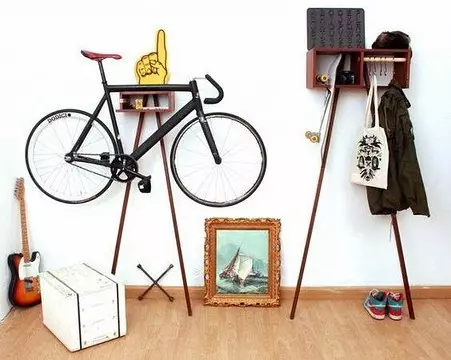 Où stocker un vélo: 7 solutions pratiques pour la petite taille 10874_12