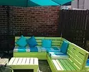 Mobilier de jardin en palettes Faites-le vous-même: 30 options cool 10882_18