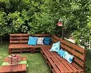 Zahradní nábytek z palet Udělejte to sami: 30 Cool Options 10882_19
