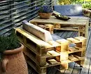 Záhradný nábytok z paliet Urobte si sami: 30 Cool Options 10882_25