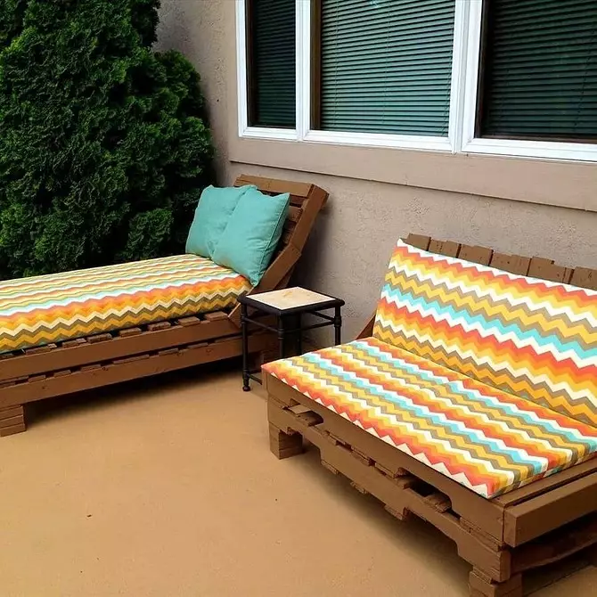 Mobilier de jardin en palettes Faites-le vous-même: 30 options cool 10882_37