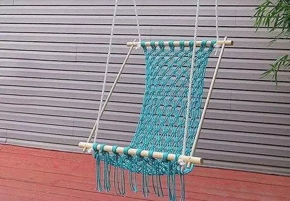 Taofia le Tapunau-Hammock mo le tuuina atu o manatu decor ata