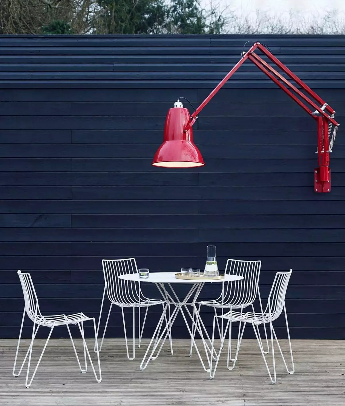 Ontwerp idee reusachtige lamp voor cottage foto