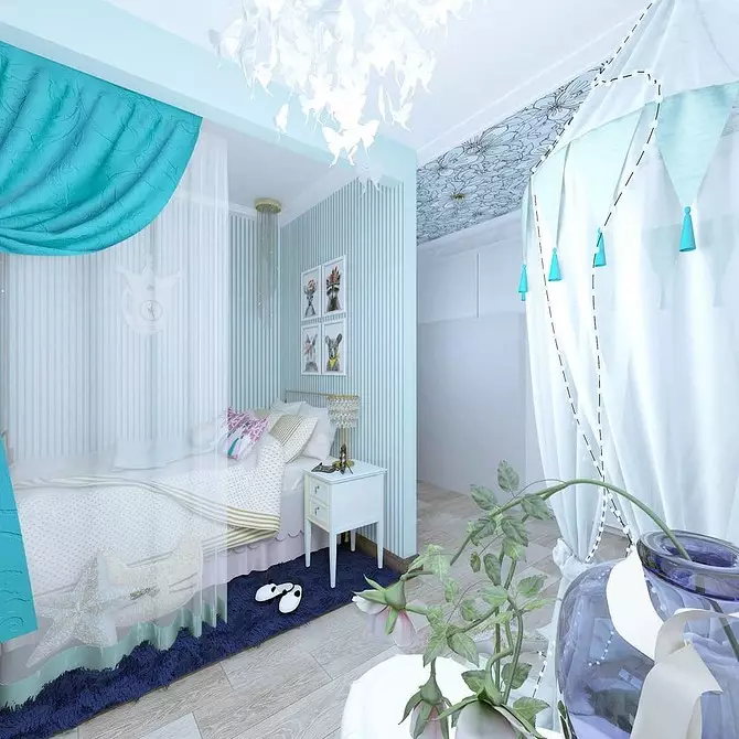 Blue Apartment Design: 30 najlepszych przykładów i kombinacji 10923_47