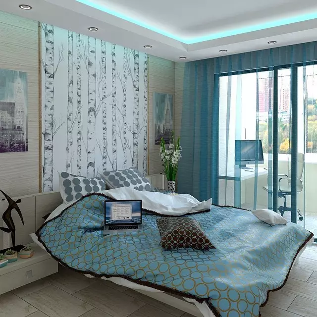 Blue Apartment Design: 30 najlepszych przykładów i kombinacji 10923_6