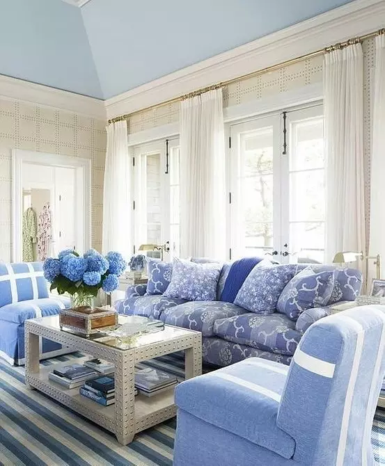 Blue Apartment Design: 30 contoh terbaik dan kombinasi 10923_60